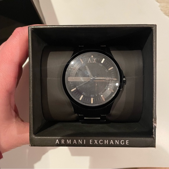 Armani Exchange AX Men's AX2104 Stainless Steel Quartz Dress Watch with Box - Picture 4 of 10